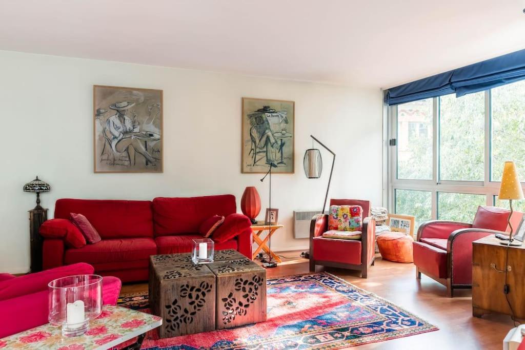 巴黎Charmant 3P. Calme, Spacieux Et Lumineux. 90 M2公寓 外观 照片